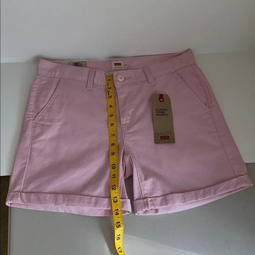 Levi's Light Pink Women's Bermudas - Picture 5 of 14